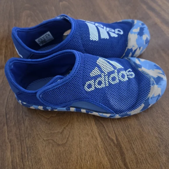 Adidas Kids Altiventure Sport/Swim Sandals Blue Camo Design Size 12k - Picture 3 of 9